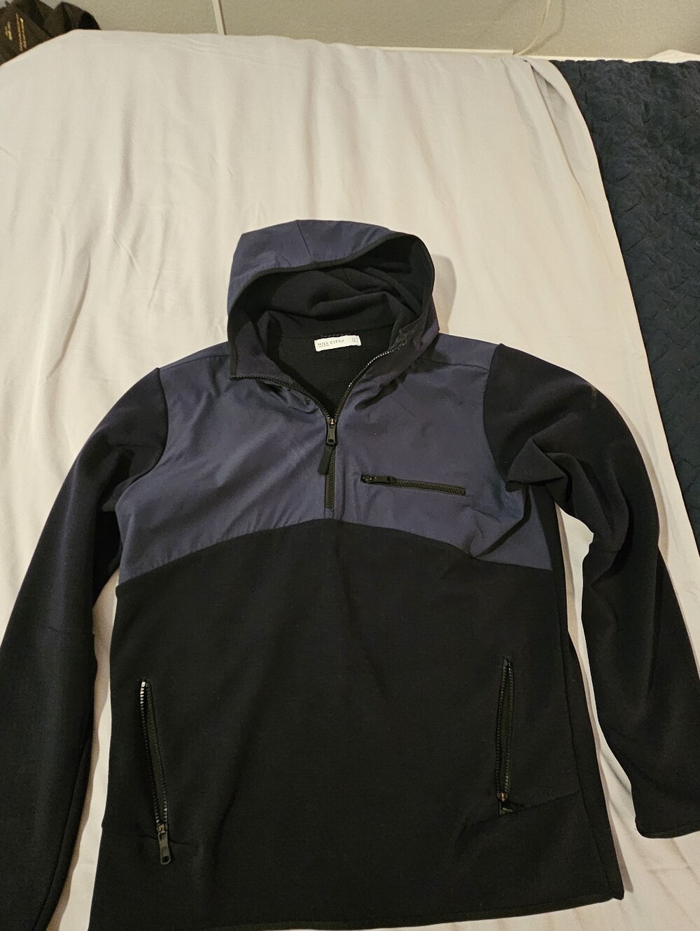 Hill City Hooded 1/4 Zip Pullover